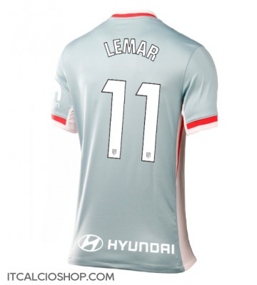 Atletico Madrid Thomas Lemar #11 Seconda Maglia Femmina 2024-25 Manica Corta